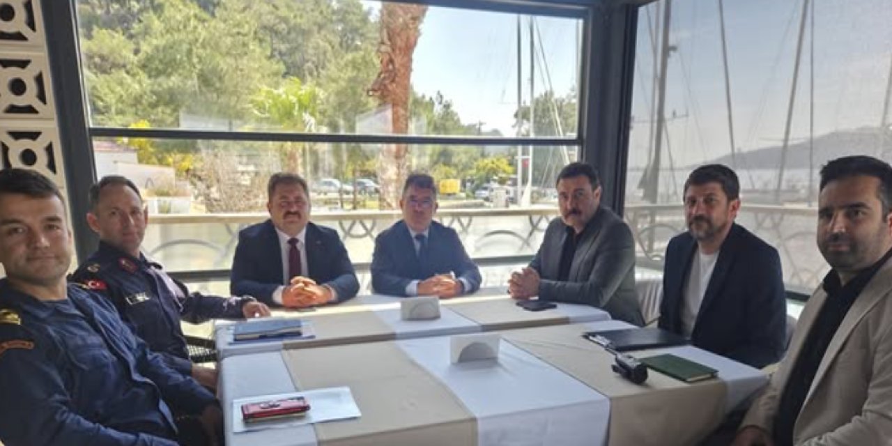 Marmaris'te asayiş ve güvenlik toplantısı yapıldı
