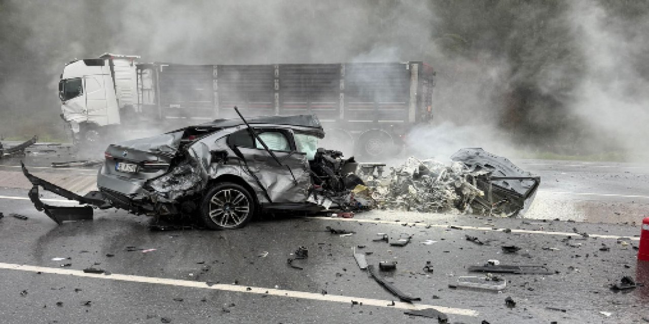 Milas-Yatağan yolunda kaza