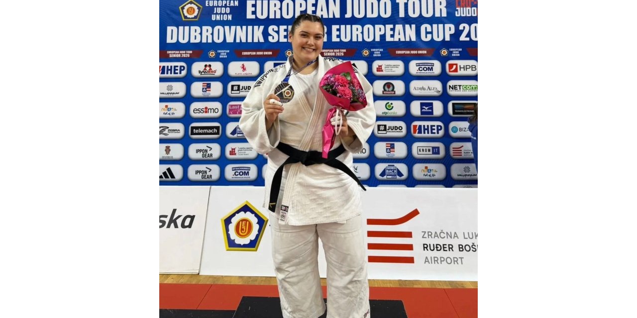 Manisalı Dirgen, Hırvatistan’da gümüş madalya kazandı