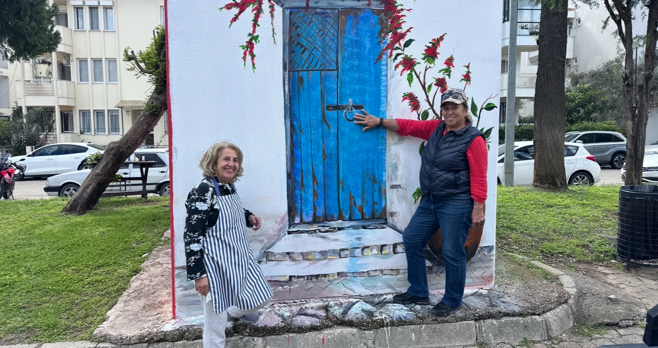 Marmaris Siteler mahallesi’ muhtarı Gülizar Pekpak’tan  örnek proje