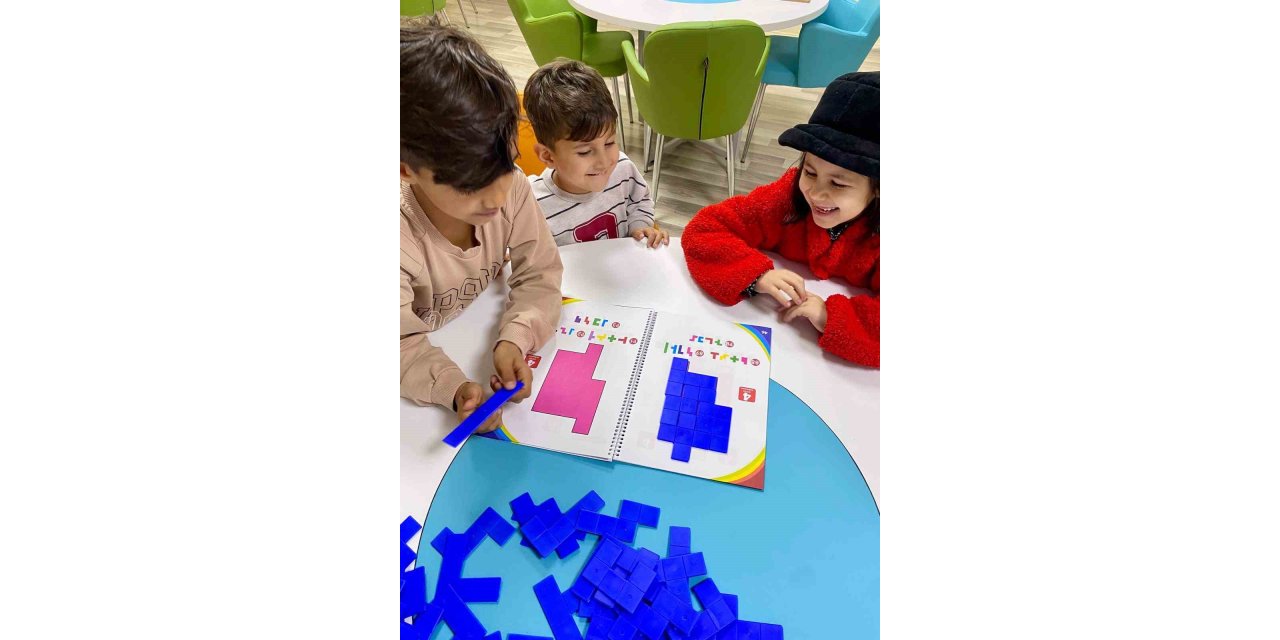 Menteşe’de çocuklar zeka oyunları ile yeteneklerini keşfediyor