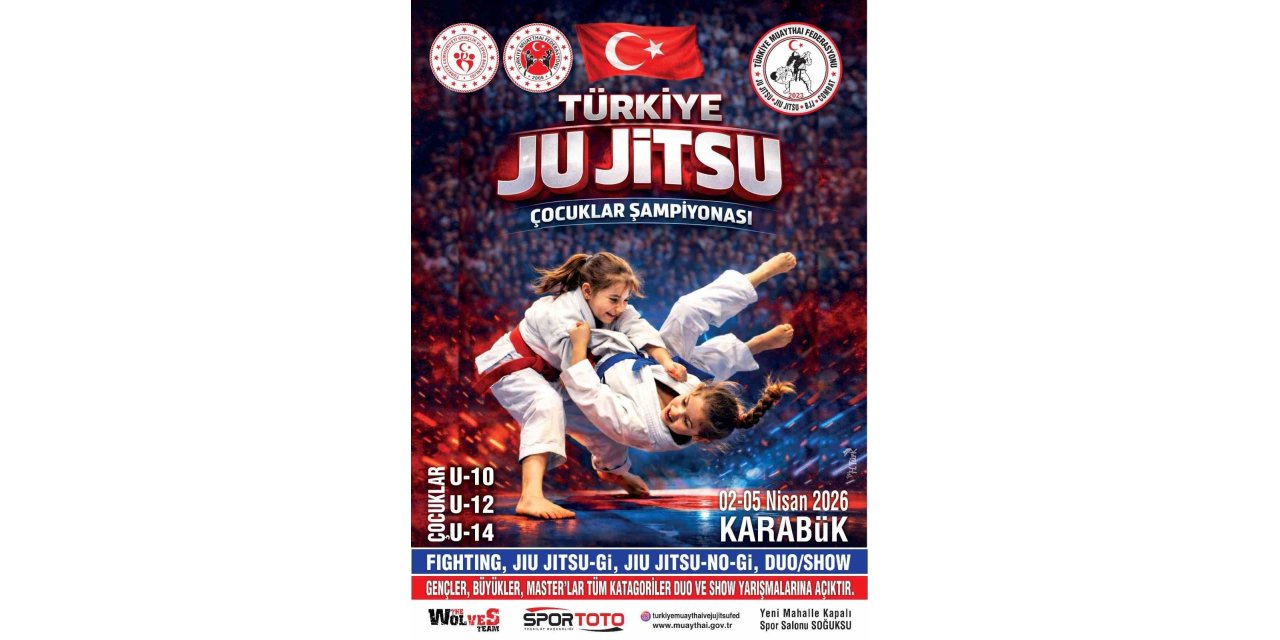 Karabük, Türkiye Ju Jitsu Çocuklar Şampiyonası’na ev sahipliği yapacak