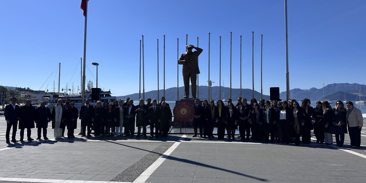 Marmaris’te avukatlar günü törenle kutlandı
