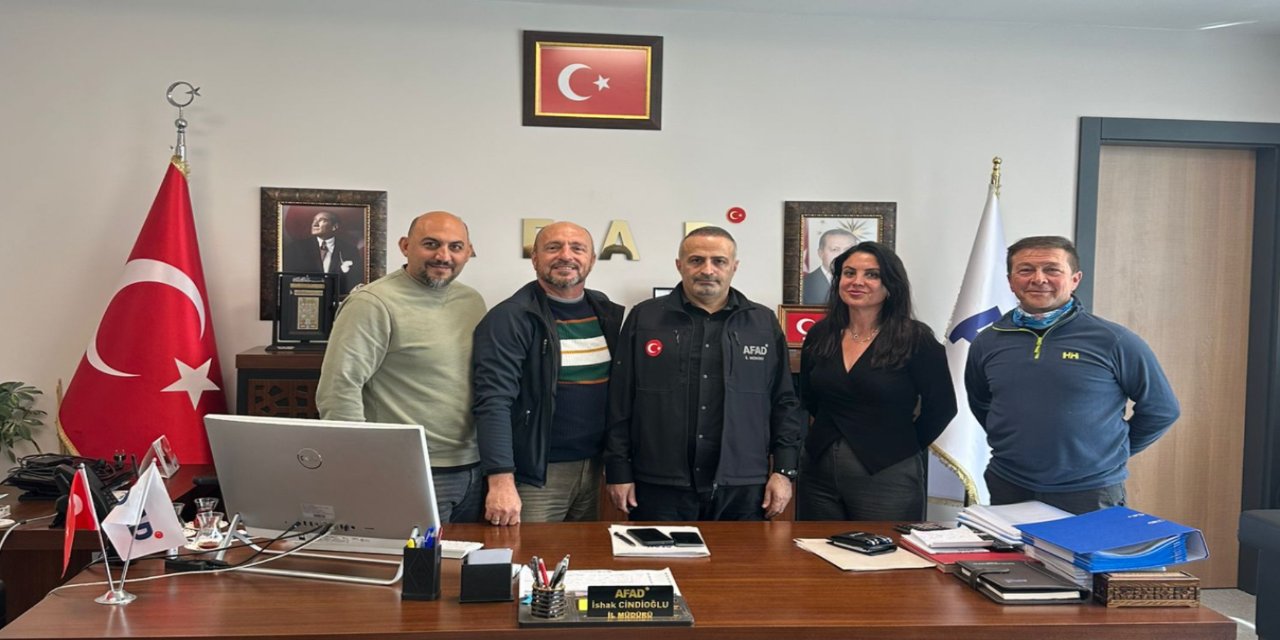 Marmaris AFAD gönüllülerinden il müdürü Cindioğlu’na ziyaret ve gönüllülük çağrısı