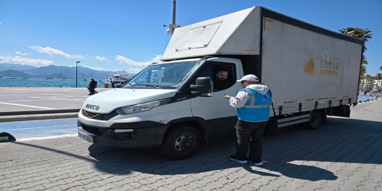 Marmaris’te araç içi tütün kullanımına yönelik rutin denetim gerçekleştirildi