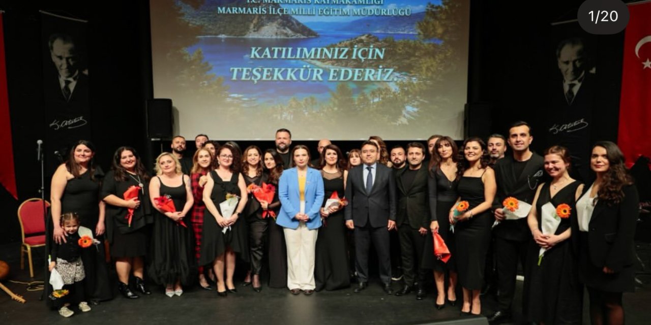 Marmaris’te müzik öğretmenlerinden bahar konseri