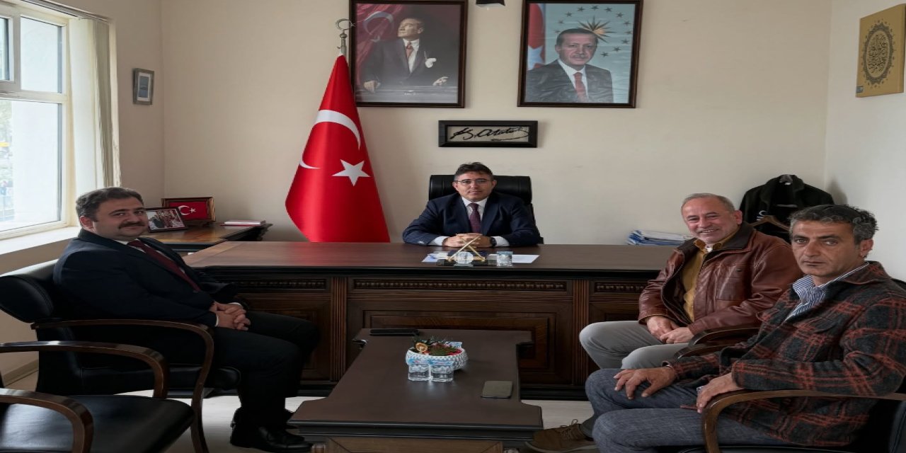 Üniversiteler arası yelken yarışı öncesi Kaymakamlık Ziyareti