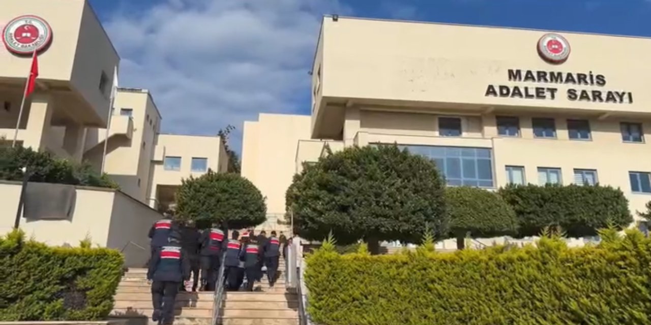 Marmaris’te suç örgütüne darbe: 7 kişi tutuklandı