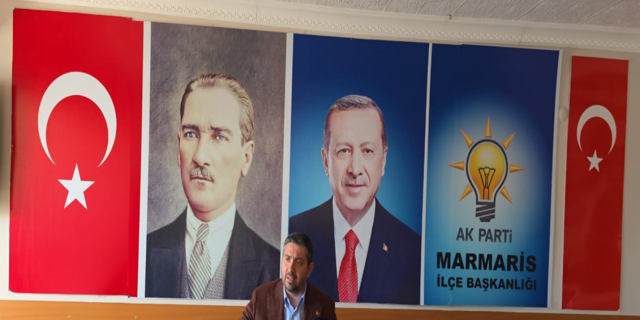 AK Parti Marmaris ilçe başkanı Muzaffer Aravi’den havuz tepkisi
