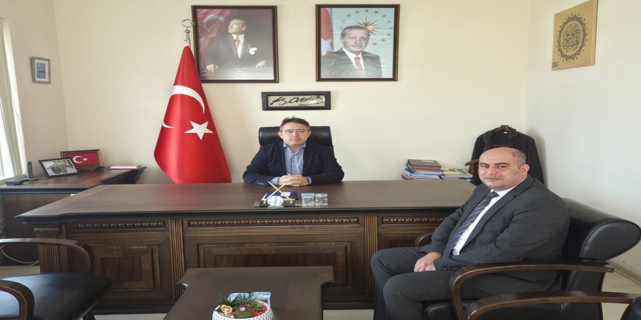 Marmaris Milli Parklar Müdürü Gümüş’ten Kaymakam Kaya’ya ziyaret