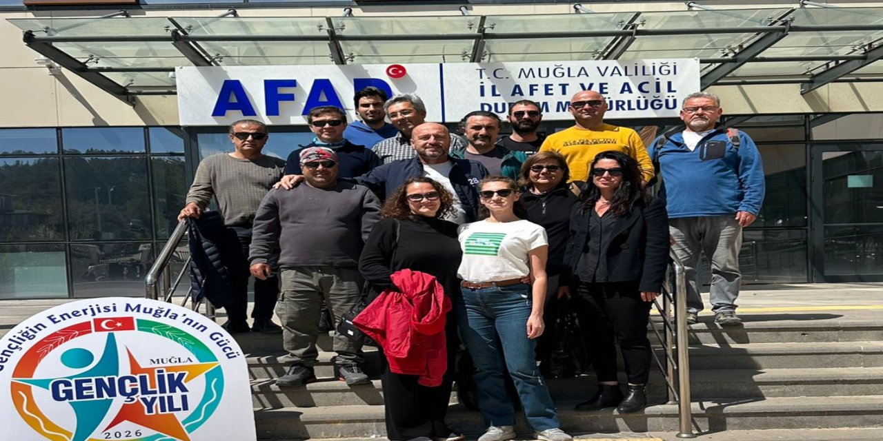 Marmaris AFAD gönüllüleri Muğla’da eğitime katıldı