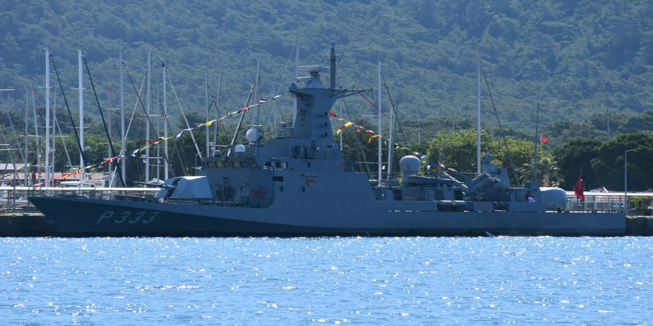 TCG Tufan Marmaris’te ziyarete açılacak