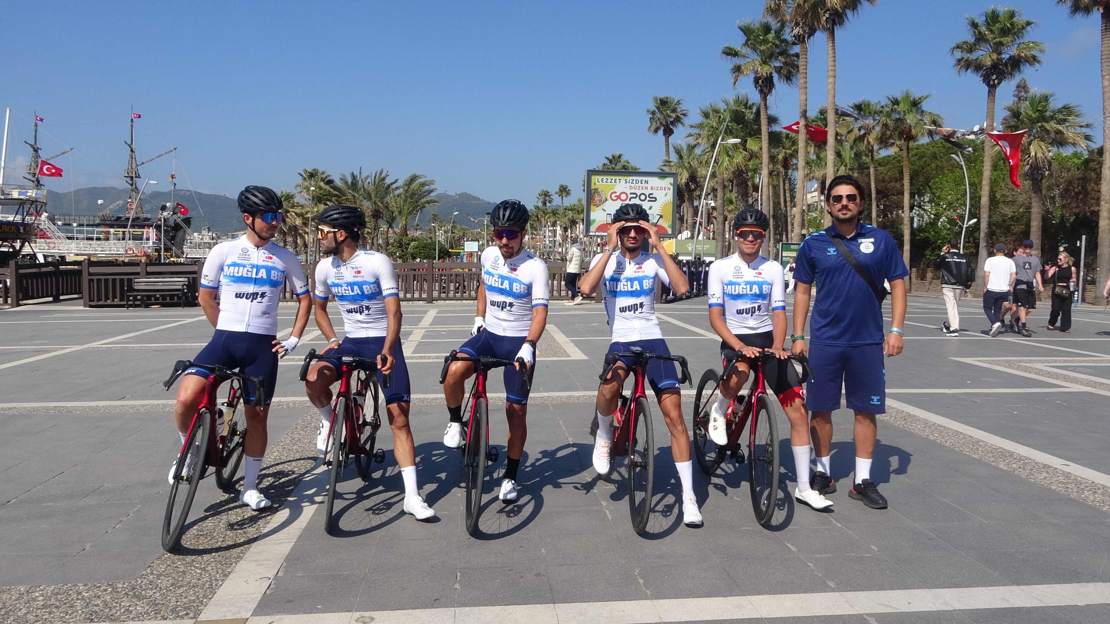 Muğla'nın bisiklet takımı Cumhurbaşkanlığı Bisiklet Turu’nda tarih yazmaya hazırlanıyor