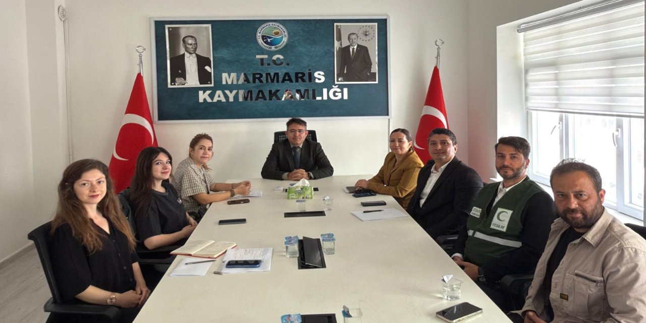 Marmaris’te Yeşilay Masa Tenisi Turnuvası için hazırlık toplantısı yapıldı