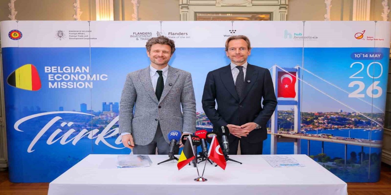 Belçika Ekonomik Misyonu Türkiye ziyareti öncesi basın toplantısı düzenledi