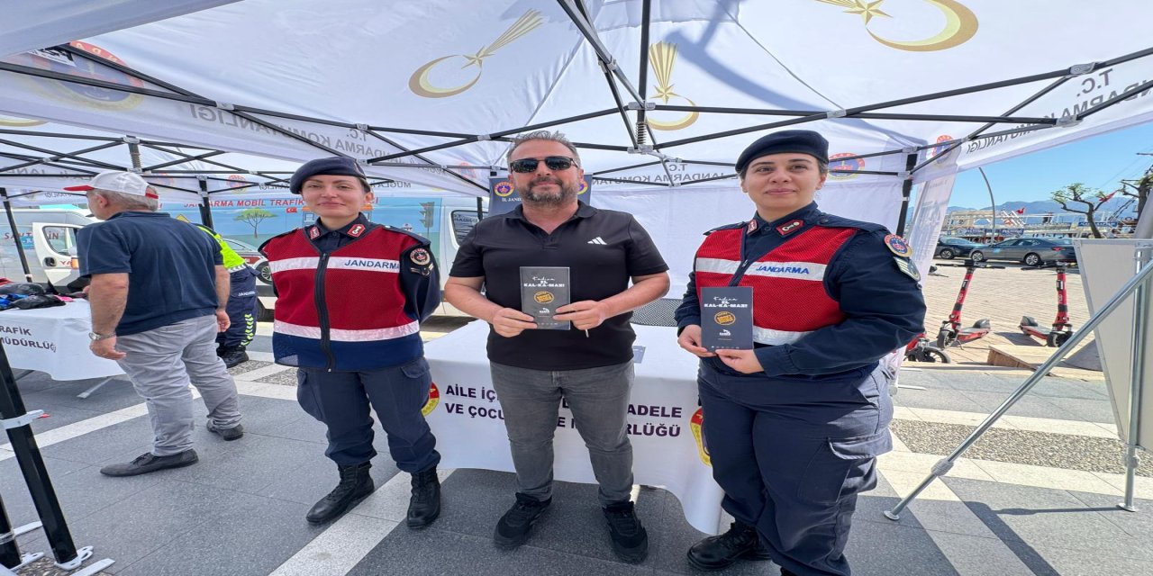 Marmaris’te Jandarmadan “Kadına El Kalkamaz” Mesajı