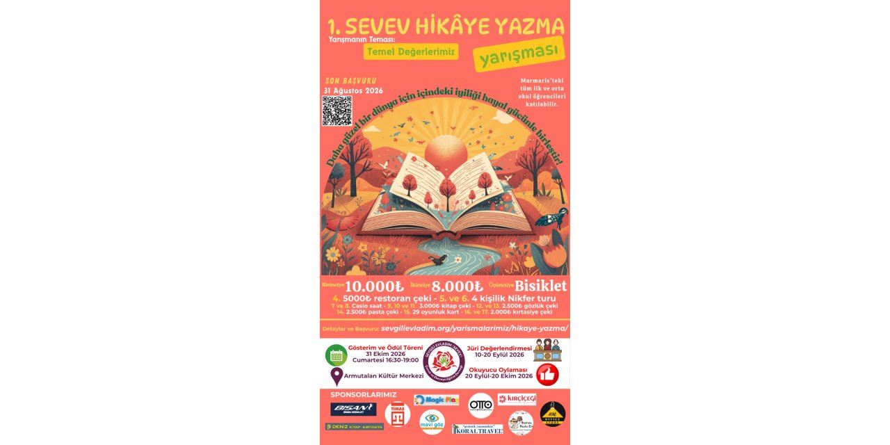 Marmaris’te Öğrencilere Yönelik İki Yarışma: Tema “Temel Değerlerimiz”