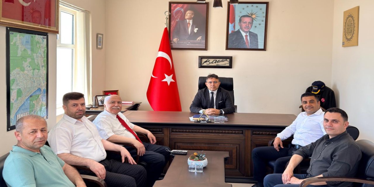 Bursa Marmara Yozgatlılar Federasyonu’ndan Kaymakam Kaya’ya ziyaret