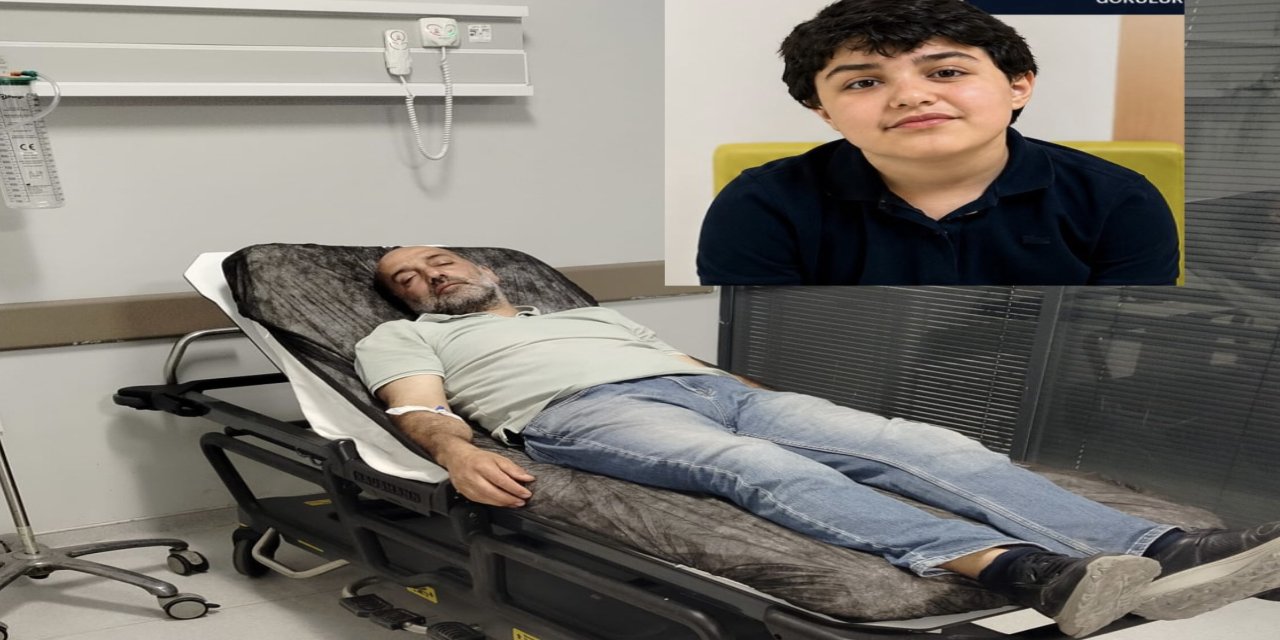 Evladı için yardım toplarken hastanelik oldu