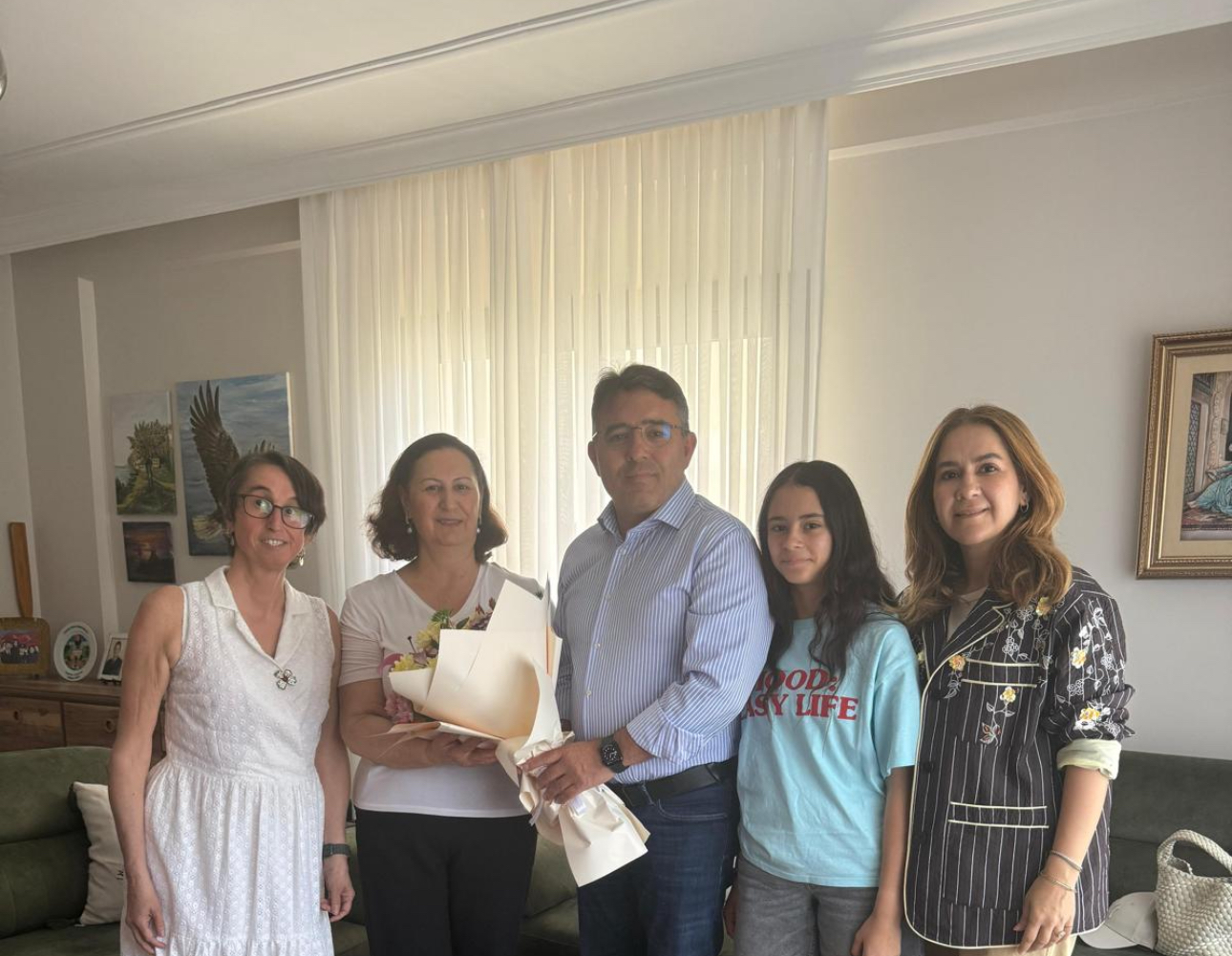 Kaymakam Kaya’dan şehit annelerine Anneler Günü ziyareti