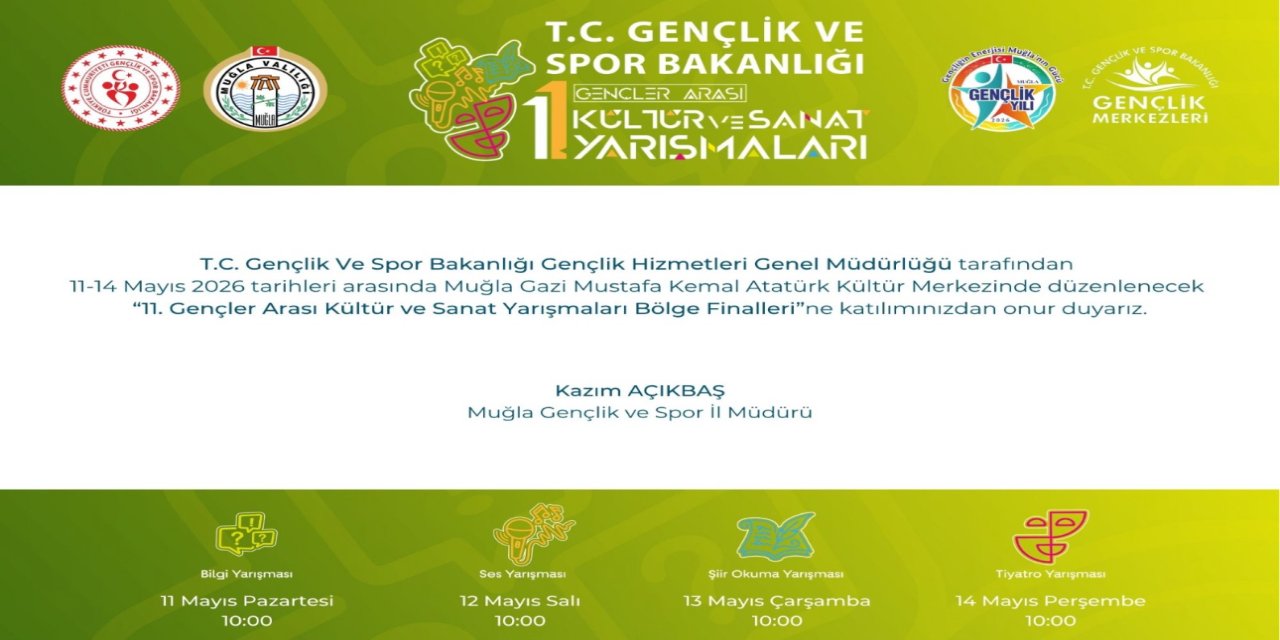 Muğla’da gençlik yılı coşkusu başlıyor