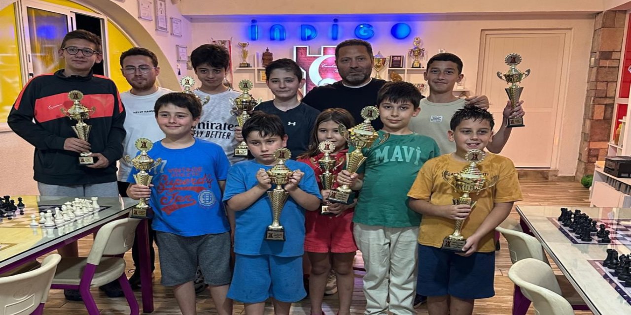 Marmaris’in satranç şampiyonları belli oldu
