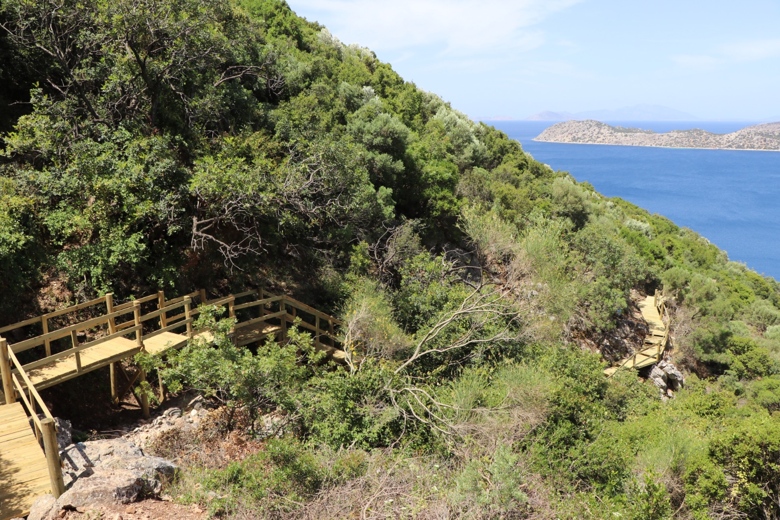 Marmaris “Karia Yolu ve Phoenix Ekoturizm Alanı’nda çalışmaların da sona gelindi