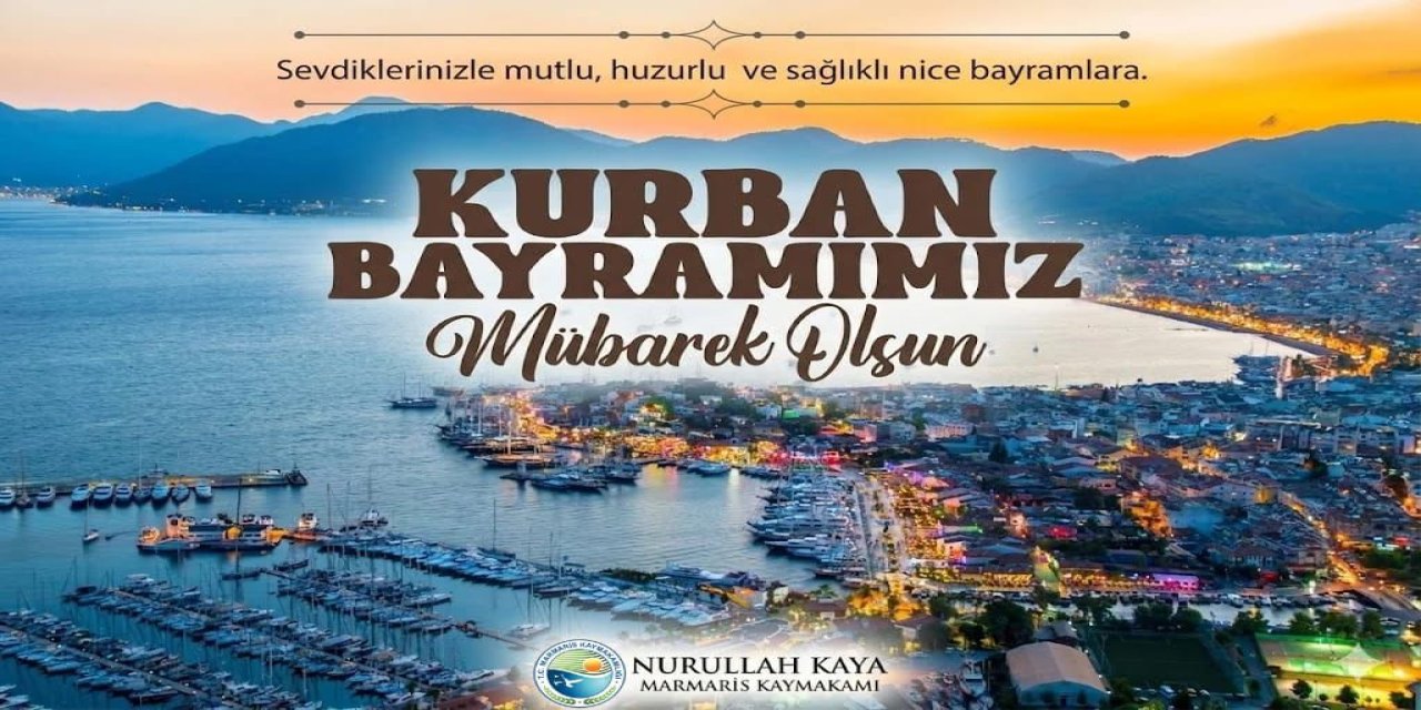 Kaymakam Kaya'nın Kurban bayramı mesajı