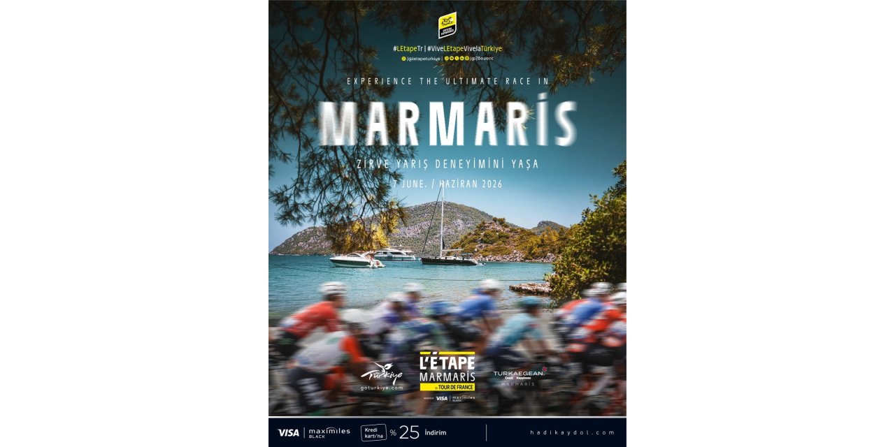 L'tape Marmaris by tour de France için geri sayım başladı