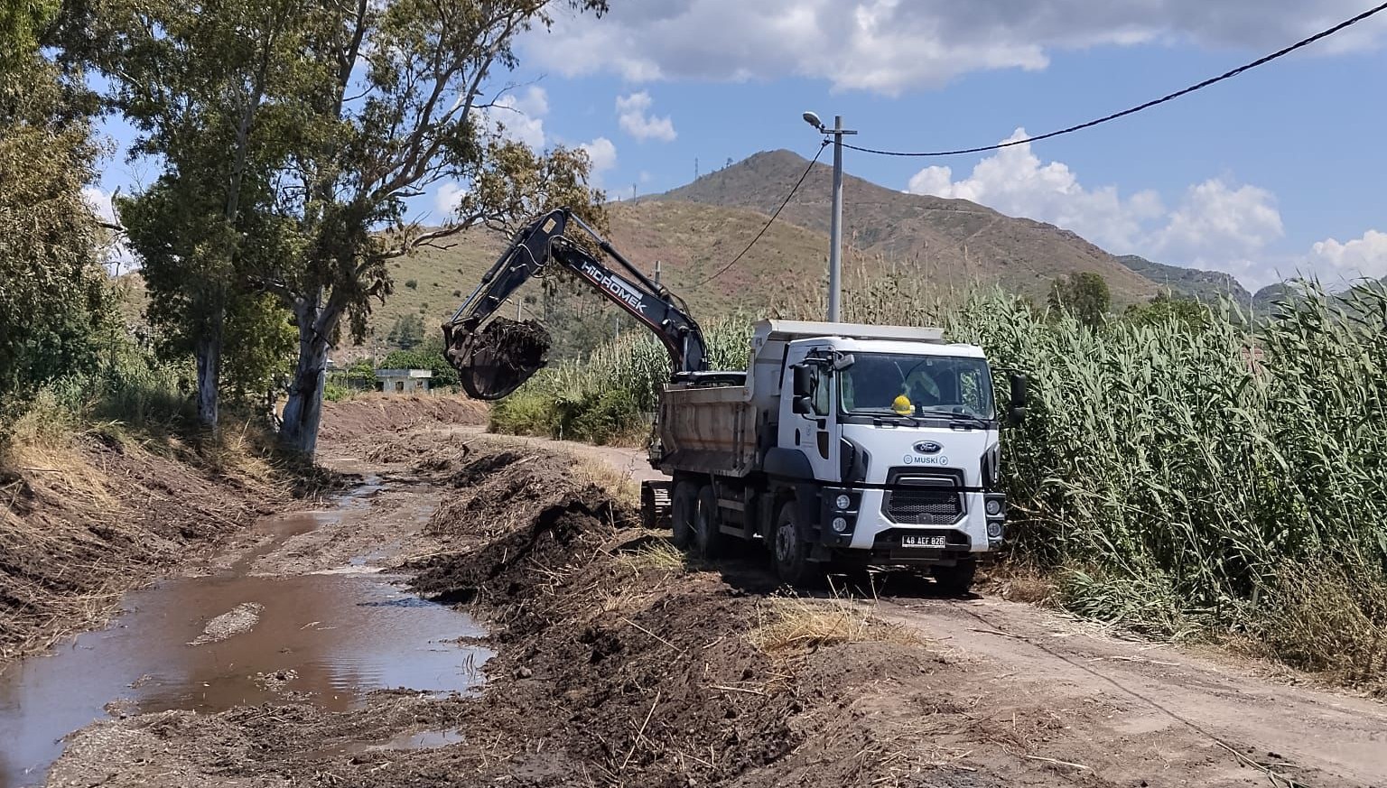 Kırsal mahallelerde yaz sezonu temizliği