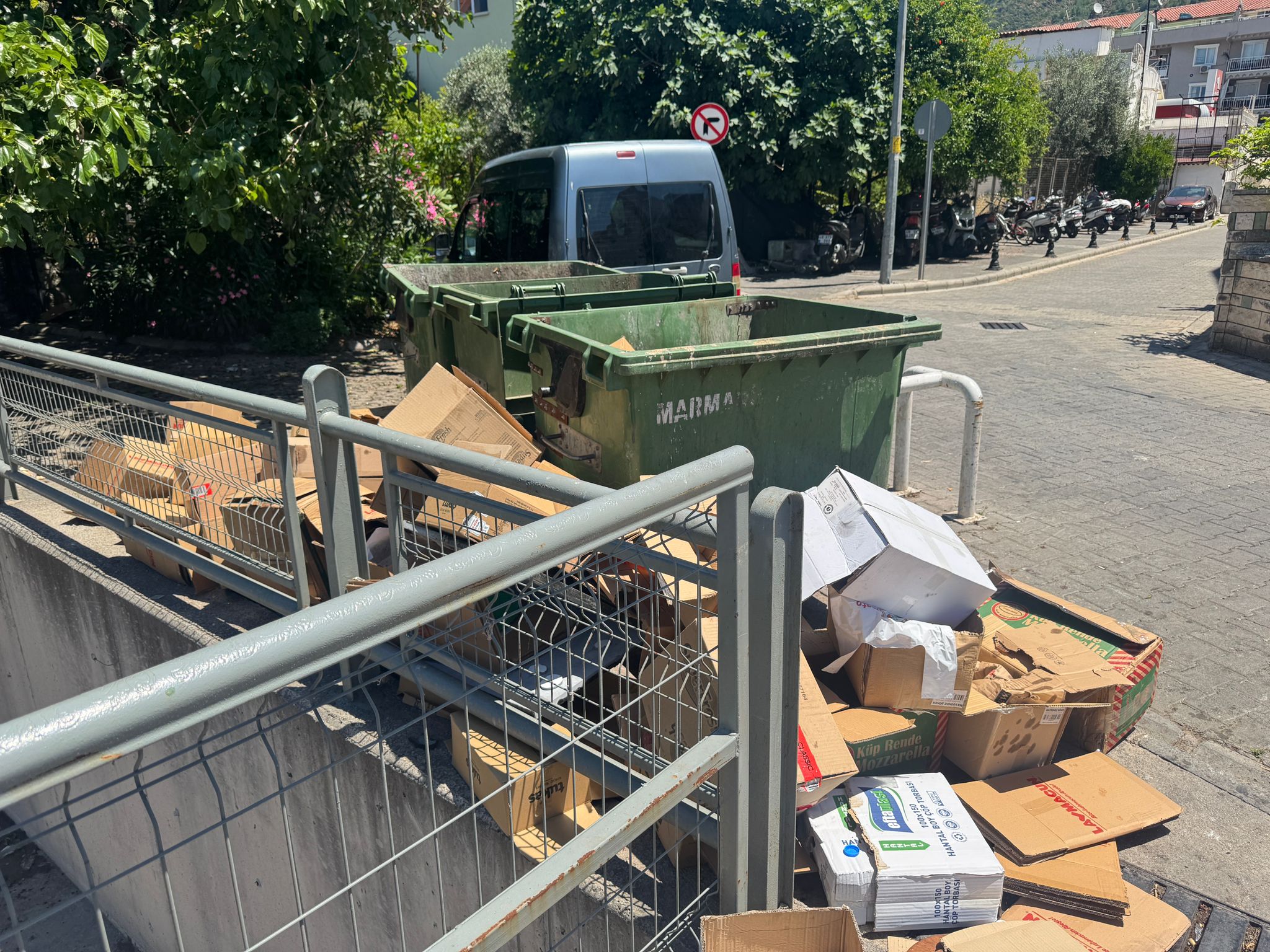 Marmaris’in geri dönüşüm çilesi bitmiyor