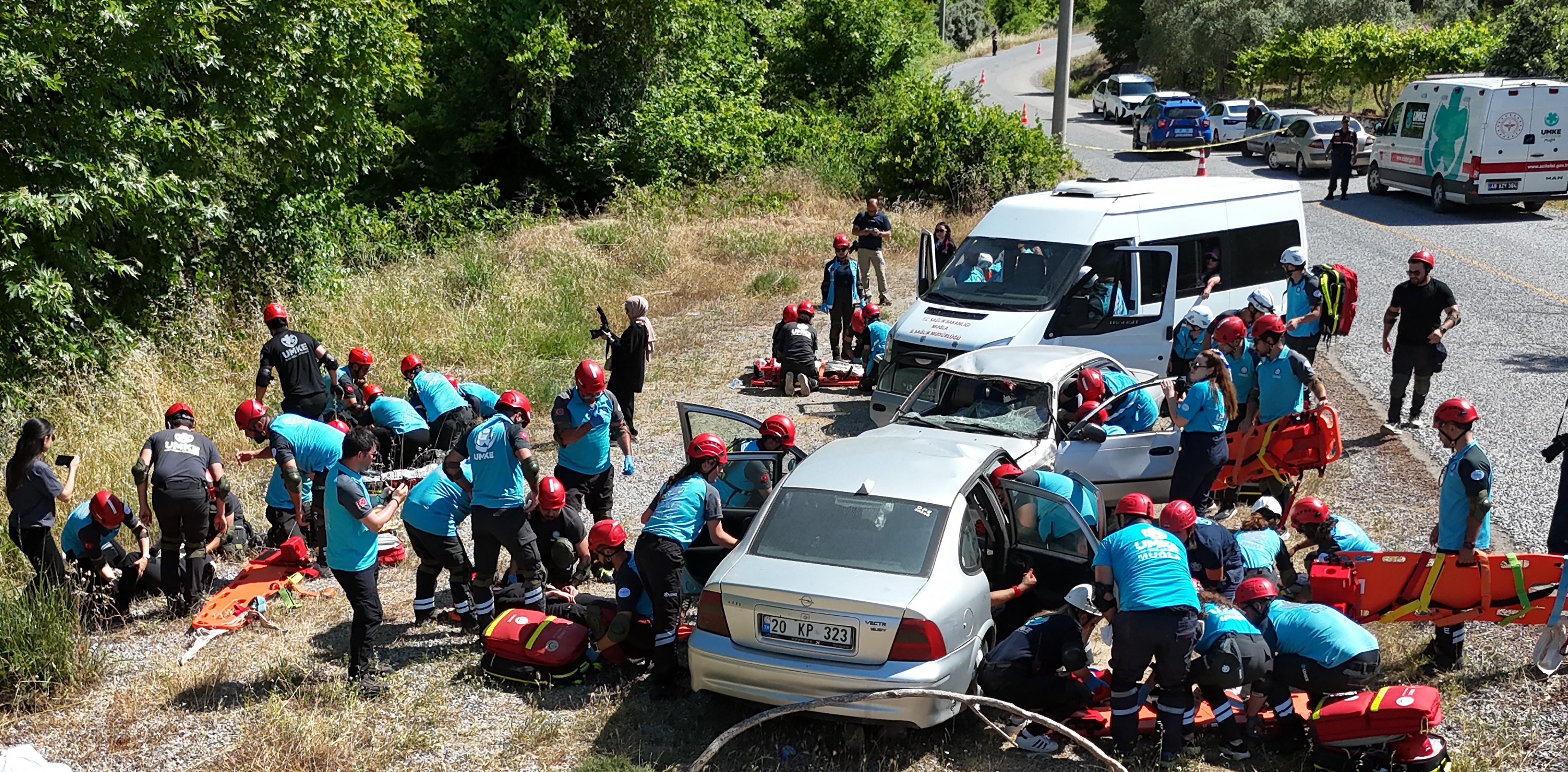UMKE'DEN KAZA TATBİKATI