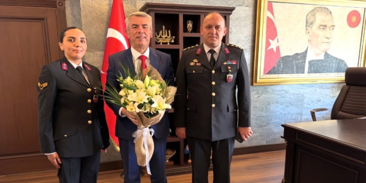 Jandarma Teşkilatı’nın 187. yılında Kaymakam Sırmalı’dan anlamlı kabul