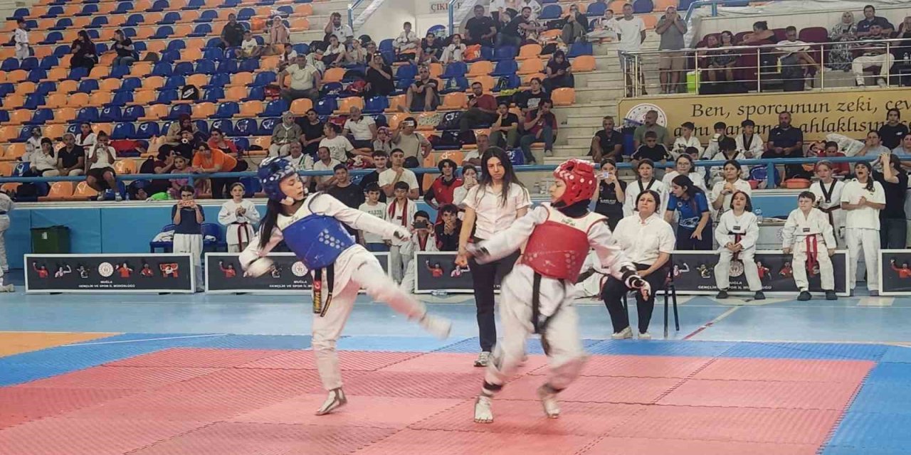 Muğla’da taekwondo il seçmeleri heyecanı yaşandı