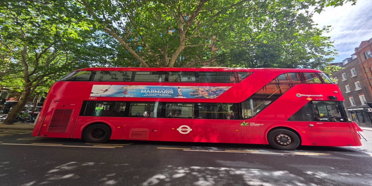 Londra sokaklarında Marmaris rüzgârı