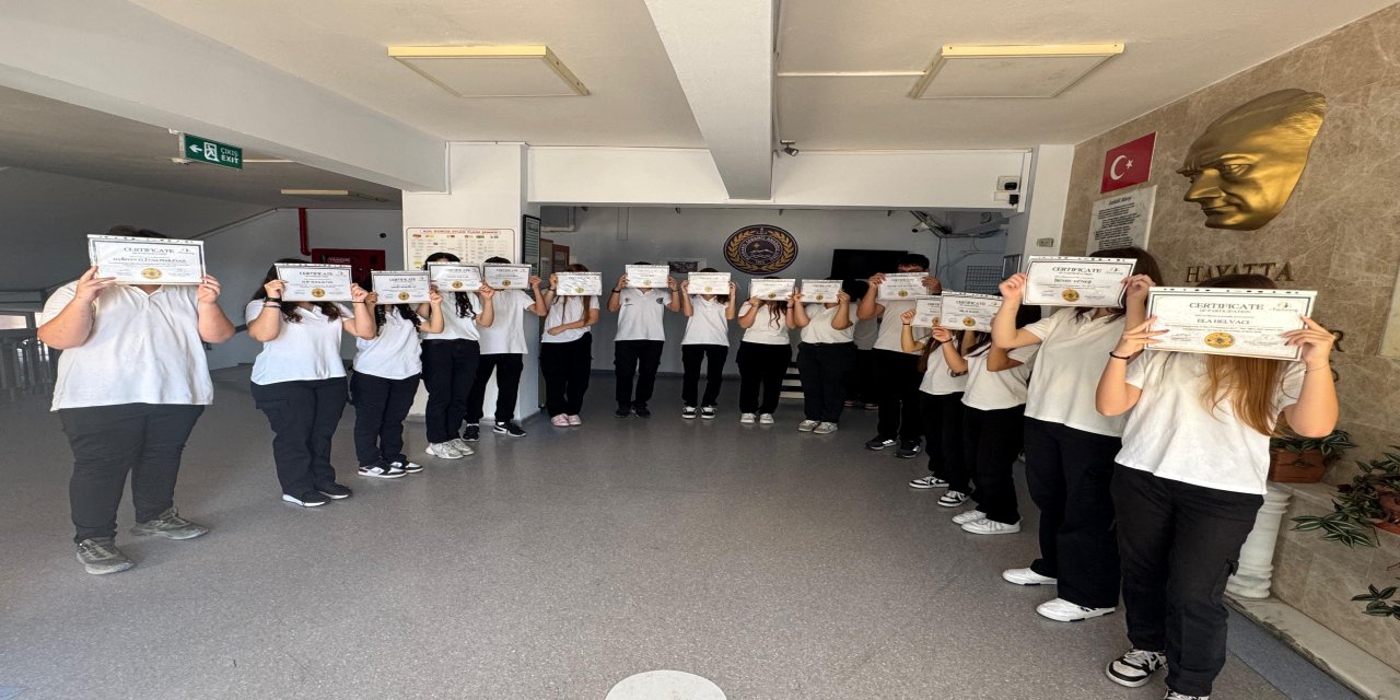 Marmaris Sabancı Anadolu Lisesi'nden uluslararası  proje başarısı