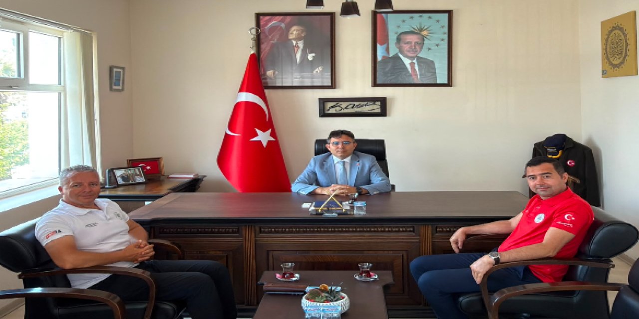 Muğla büyükşehir belediyesi’nden Kaymakam Kaya’ya ziyaret