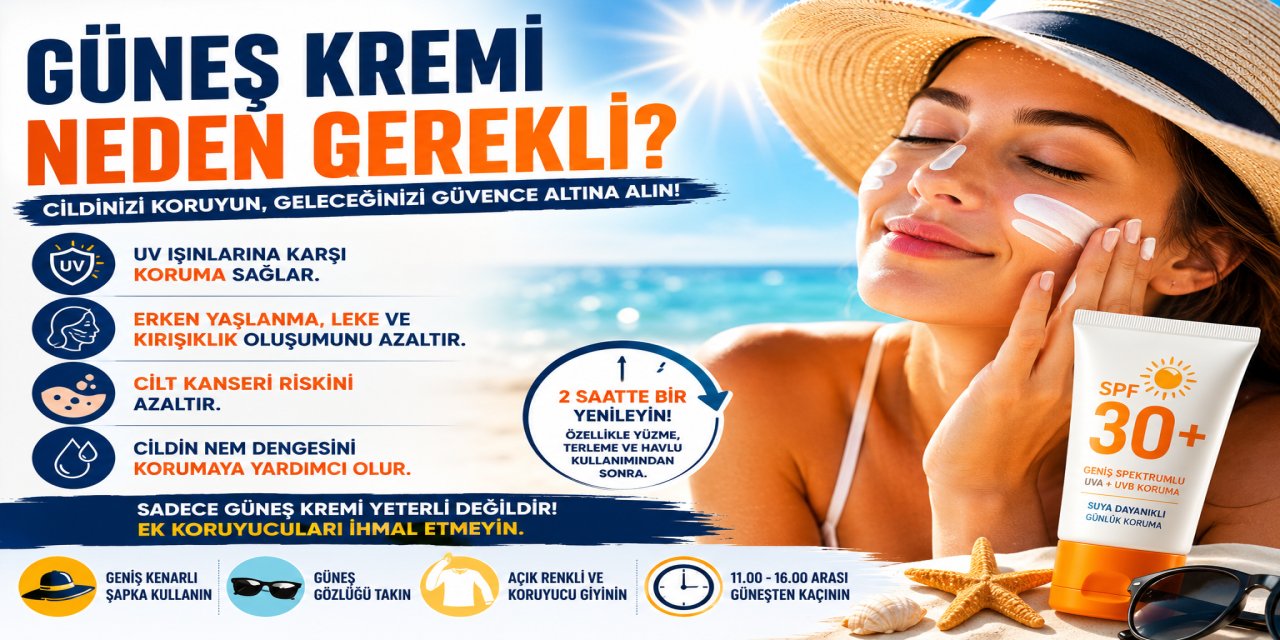 Güneş kremi neden gerekli? Uzmanlardan yaz aylarında hayati uyarılar