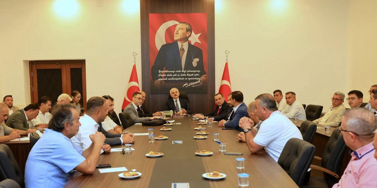 Muğla Valiliğinde uyuşturucuyla mücadele toplantısı