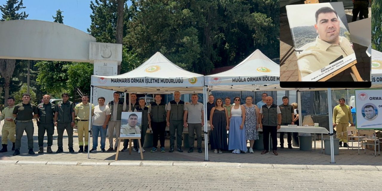 Marmaris'in Orman Şehitleri dualarla anıldı