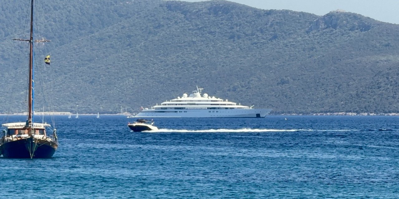 150 milyon dolarlık yüzen saray Bodrum’da