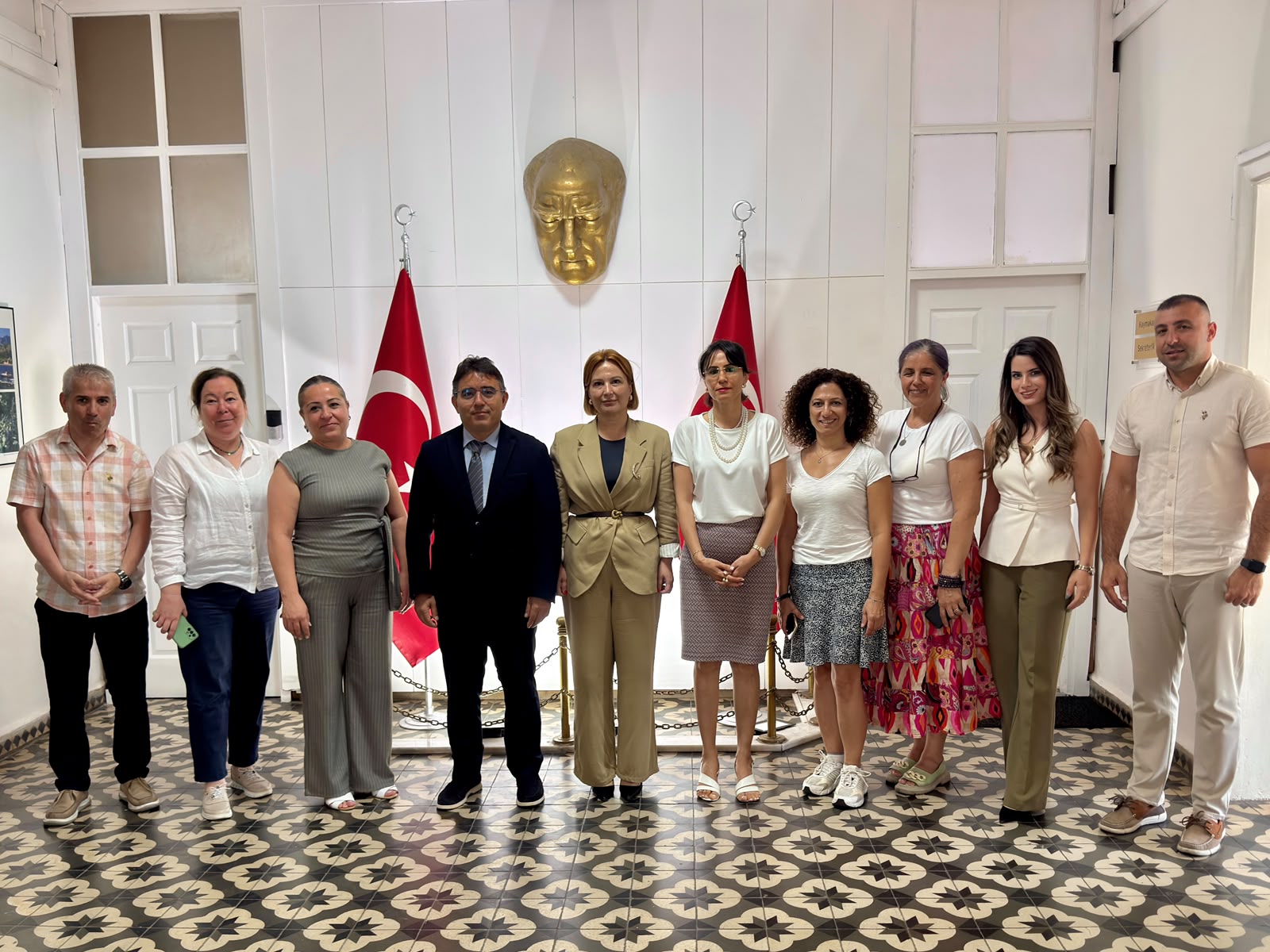 Marmaris’in ilk kadın başsavcısı Fatmagül Yörük’ten veda ziyareti