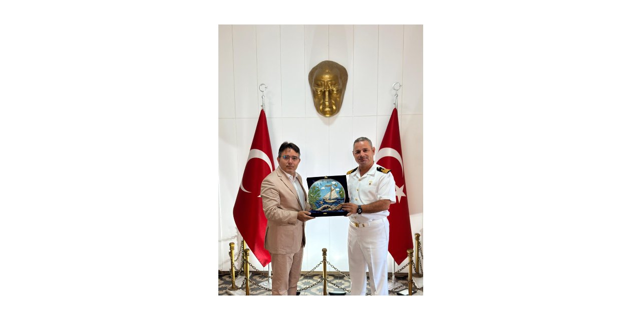 Sahil Güvenlik Güney Ege Grup Komutanı Akın Coşkunlar’dan Marmaris’e veda ziyareti
