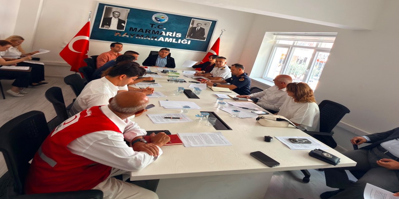 Marmaris’te 15 Temmuz hazırlıkları başladı