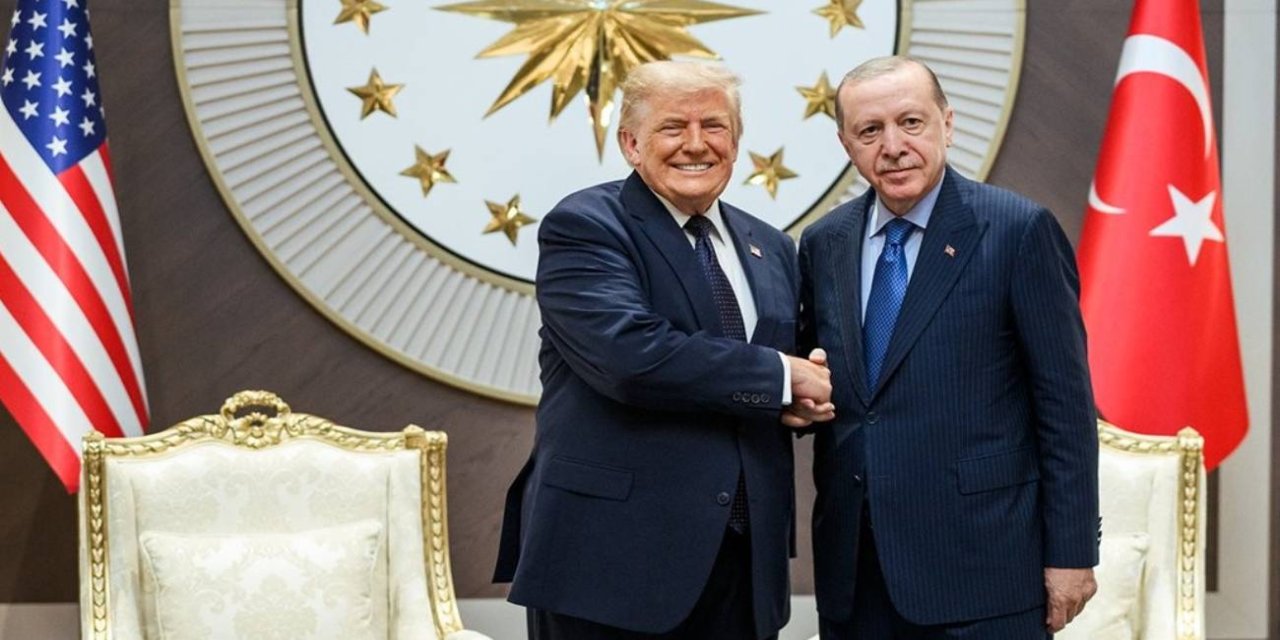 Beyaz Saray, Trump ile Cumhurbaşkanı Erdoğan’ın fotoğrafını paylaştı