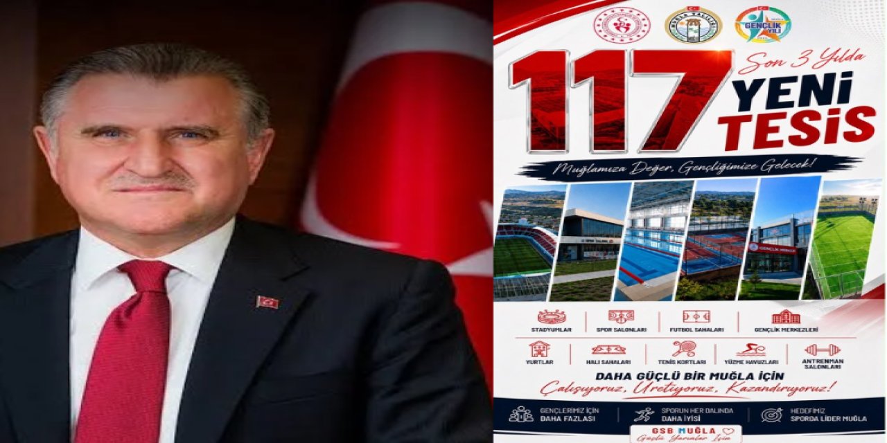 BAKAN BAK MARMARİS SPOR SALONU’NUN AÇILIŞINI YAPACAK