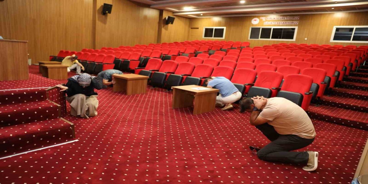 AFAD’dan Muğla Tarım ve Orman İl Müdürlüğü personeline acil durum eğitimi