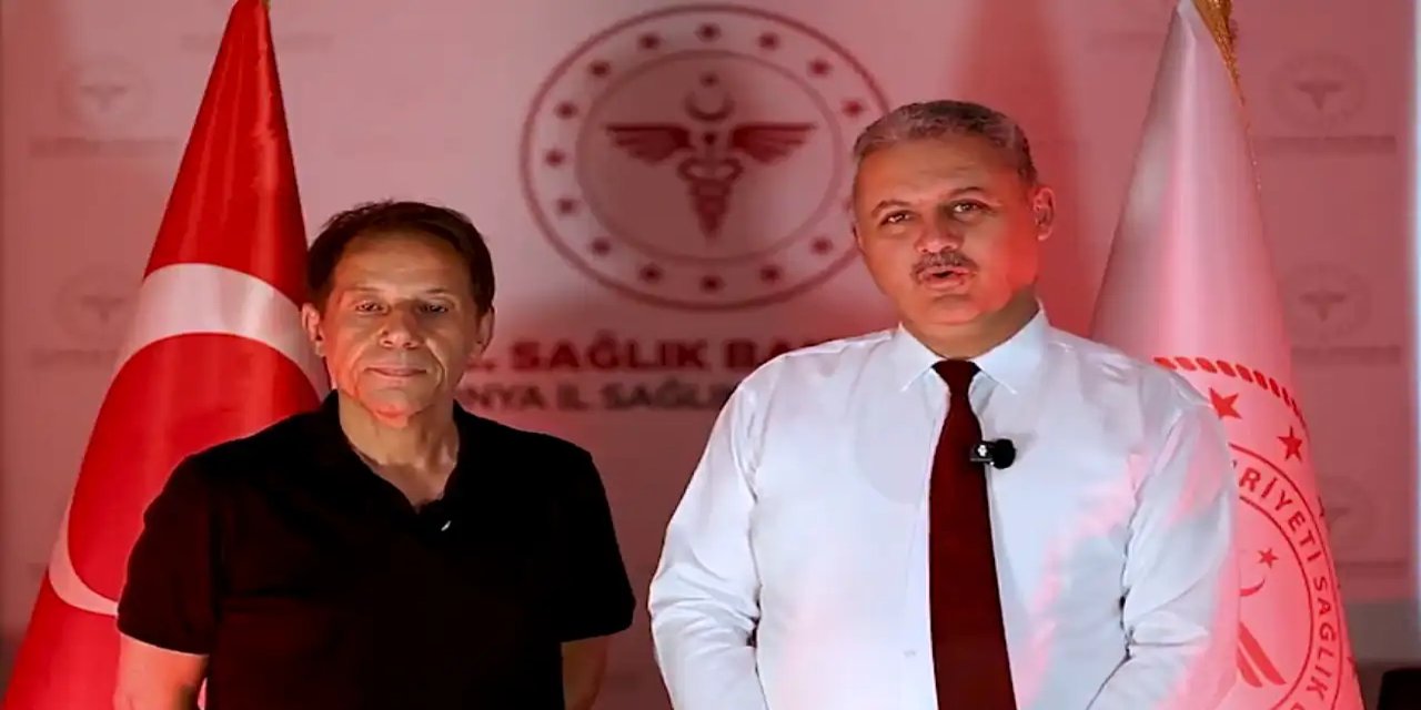 Konya'da anlamlı düet