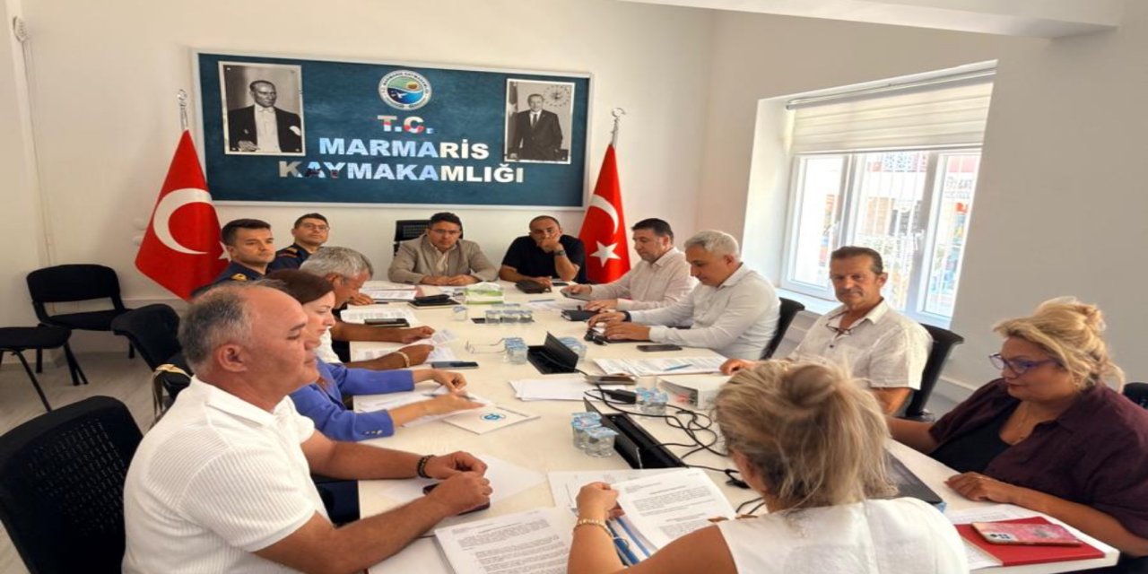 Marmaris'te deniz turizmi ile ilgili kritik toplantı