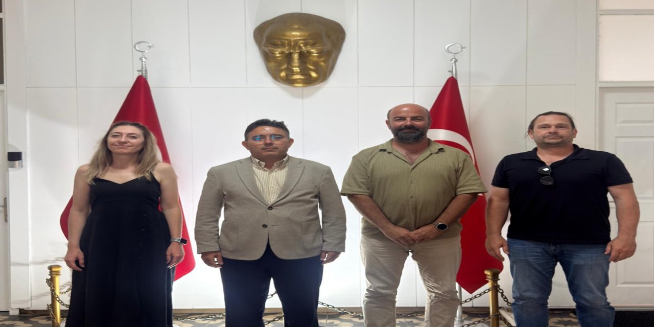 Serçe Limanı Hellenistik Dönem Batığı Kazı Heyeti Kaymakam Kaya’yı Ziyaret Etti